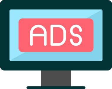 Asgari renkli ad vektör sembolü