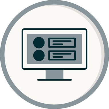 Fiyat web simgesi vektör illüstrasyonu