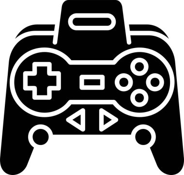 Oyun Denetleyici Web simgesi, vektör illüstrasyonu