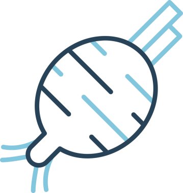 Pancar kökü. Web simgesi basit illüstrasyon