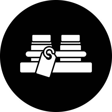 Taslak biçimdeki basit İndirim simgesi