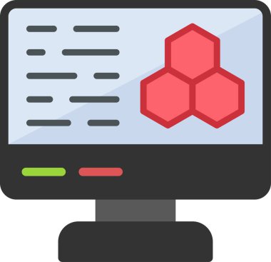 Kan Hücresi Web ikonu vektör çizimi