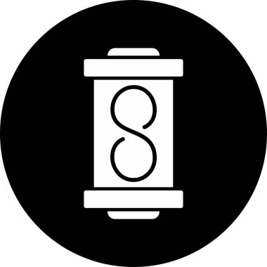 Sonsuzluk simgesinin vektör illüstrasyonu