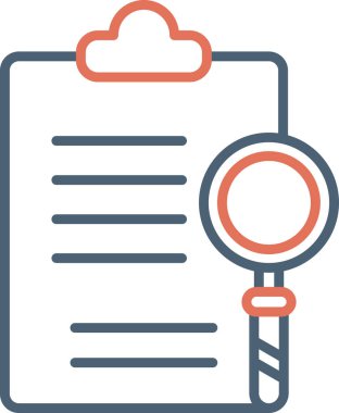 Tanımlama web simgesi vektör illüstrasyonu