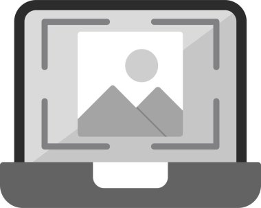 Çözüm. Web simgesi basit illüstrasyon 