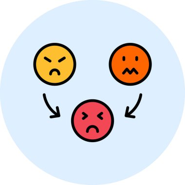 Zorbalık web simgesi vektör illüstrasyonu