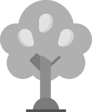 Mango ağacı. Web simgesi basit tasarım