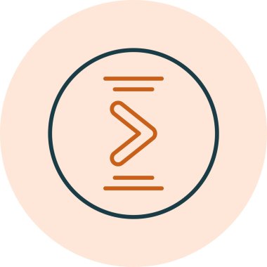 Oklar. Web simgesi basit illüstrasyon