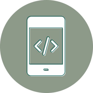 Basit Uygulama simgesinin vektör çizimi