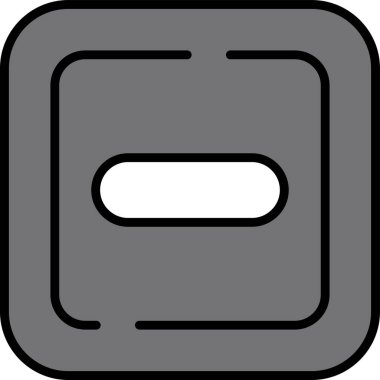 Girdi web simgesi vektör illüstrasyonu yok