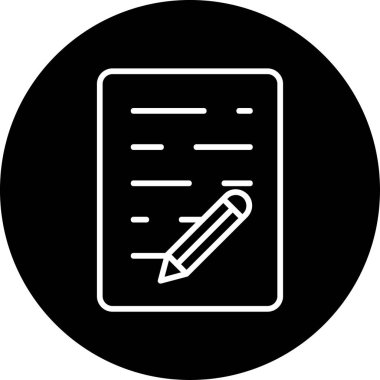 Anlaşmanın vektör illüstrasyonu modern simge