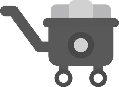 Sepet simgesi vektör illüstrasyon tasarımı