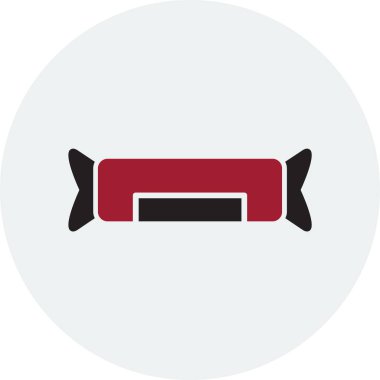 Güçlendirici. Web simgesi basit illüstrasyon