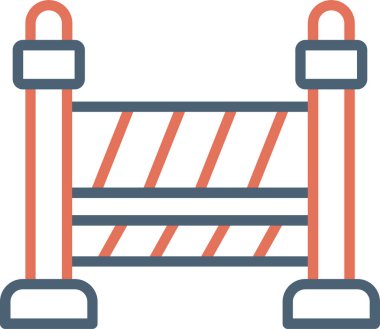 trafik işareti simge vektör çizim 