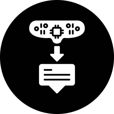 Şifre. Web simgesi basit illüstrasyon 