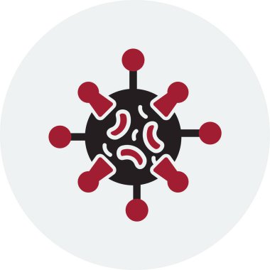 Uçuk. Web simgesi vektör illüstrasyonu