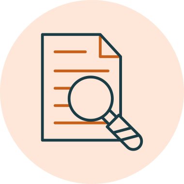 Web simgesini hecele, basit vektör illüstrasyonu