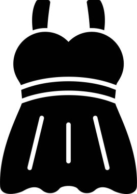 Elbise. Web simgesi basit illüstrasyon 