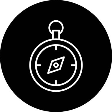 Pusula simgesi vektör resimlemesi 