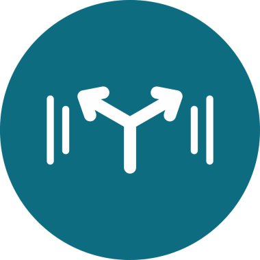 Oklar. Web simgesi basit illüstrasyon