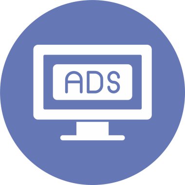 Asgari renkli ad vektör sembolü