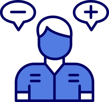 Fizibilite. Web simgesi vektör illüstrasyonu