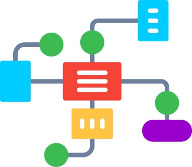 Şebeke. Web simgesi basit tasarım 