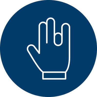 Beyaz Arkaplanda Şok Edici Simge Vektör Resimlendirmesi İzole Edildi 