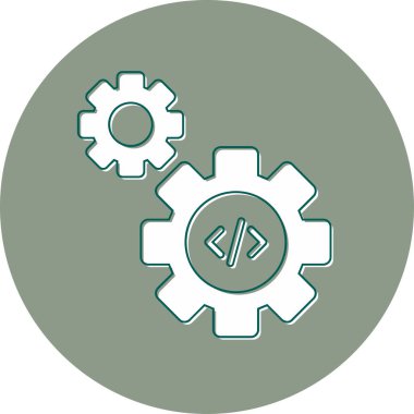 Bakım. Web simgesi vektör illüstrasyonu.