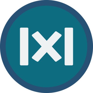 Değer modern simgesinin vektör illüstrasyonu