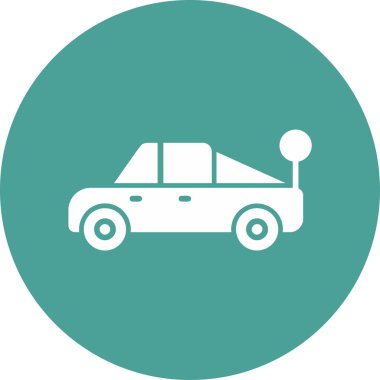 Paket geldi. Web simgesi basit illüstrasyon