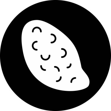 Tatlı patates kutsal kişilerin resmi, vektör çizim