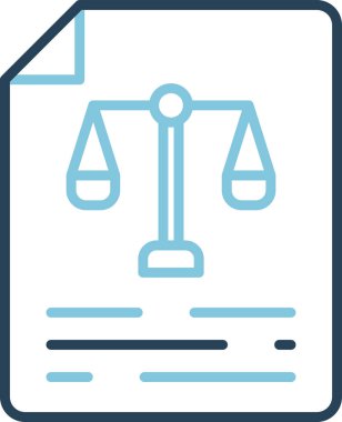 Denge. Web simgesi basit illüstrasyon