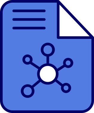 Ana hatlar biçiminde Yapılandırılmış Sorgu Dili simgesi