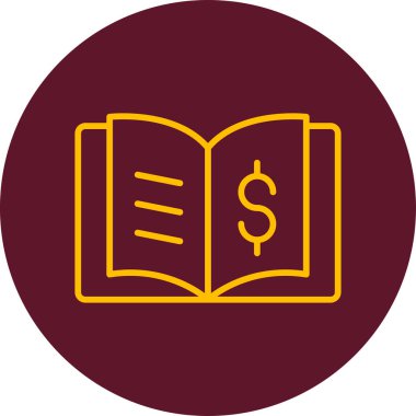 kitap simgesi, vektör illüstrasyonu basit tasarım