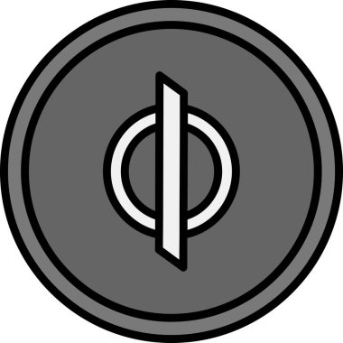 Boş simge vektör illüstrasyon tasarımı