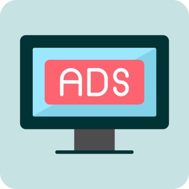 Asgari renkli ad vektör sembolü