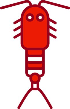 Plankton web simgesinin vektör çizimi       