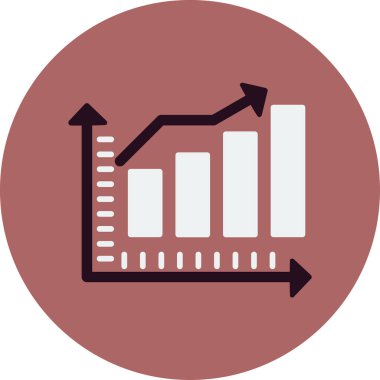 Çizelge. Web simgesi basit illüstrasyon 