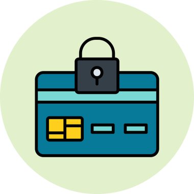 Çözülemeyen simge vektör illüstrasyon tasarımı