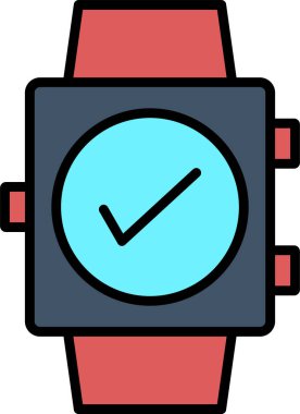 Smart Watch icon, vector illustration simple design