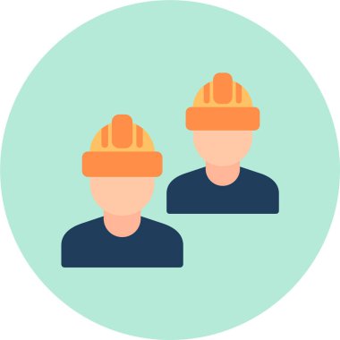 İnşaatçının arabası. Web simgesi basit illüstrasyon