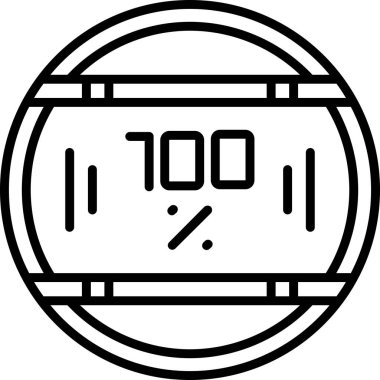 Modern İlerleme simgesinin vektör illüstrasyonu