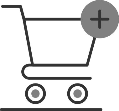 Web simgesi satın al, vektör illüstrasyonu