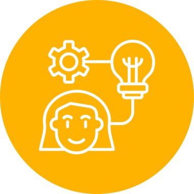 Öğrenmek. Web simgesi vektör illüstrasyonu