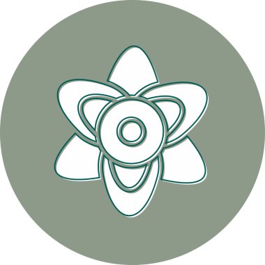 Çiçek. Web simgesi basit tasarım 