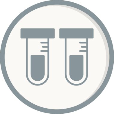 Test tüplerinin özet vektör çizimi