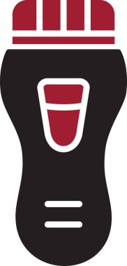 Basit web simgesi illüstrasyonu. Elektrikli Ustura Makinesi