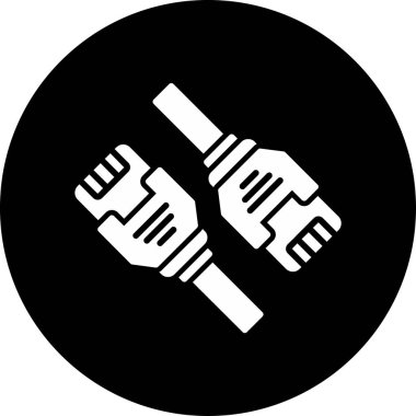 Ağ basit simgesinin vektör illüstrasyonu