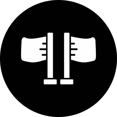 Bayraklar. Web simgesi basit illüstrasyon